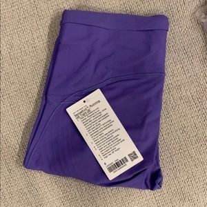 Lululemon senseknit running HR tight 28" size 8 in purple